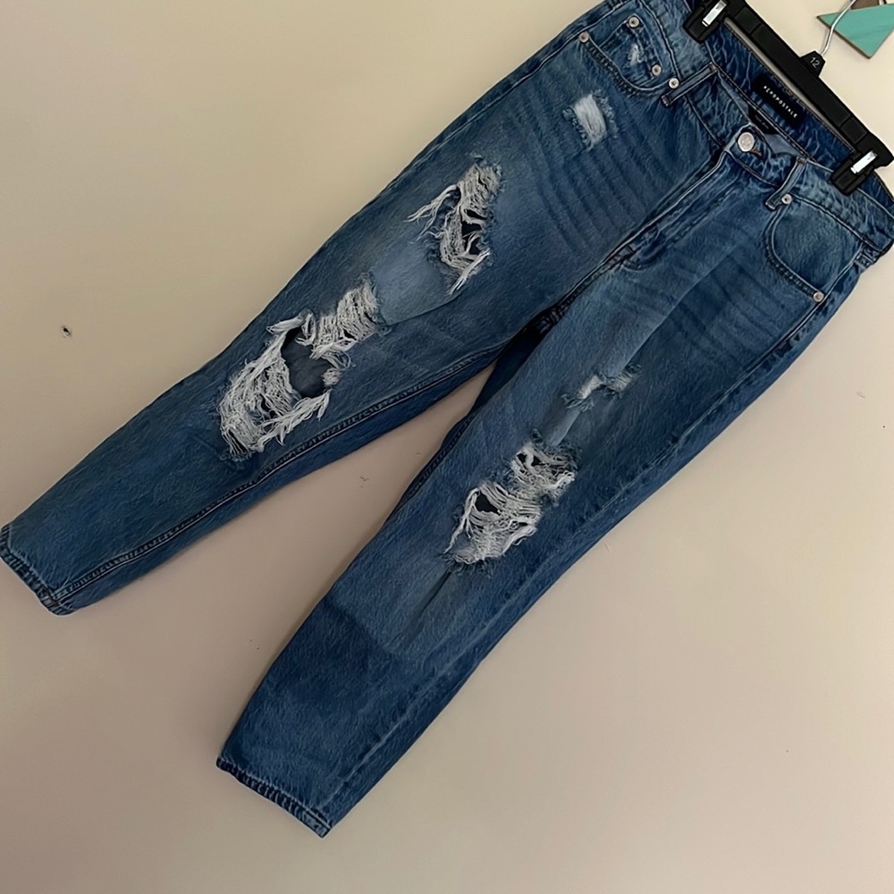 Ripped Mom Jeans
